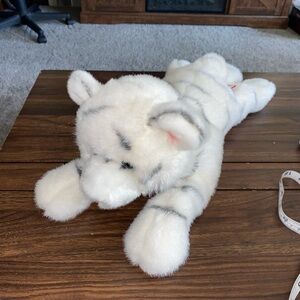 Douglas White Tiger Plush Toy
